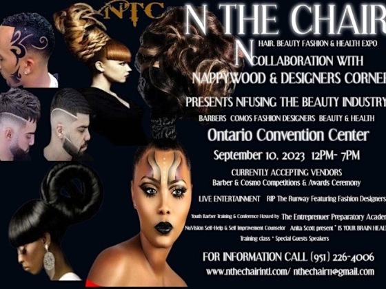 N THE CHAIR IN COLLABORATION WITH NAPPYWOOD & DESIGNERS CORNER HAIR EXPO